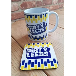 'Dirty Leeds' Mug & Coaster