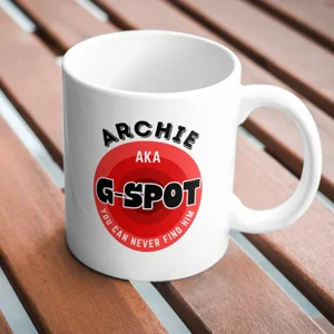 Personalised Workplace Mug - 'G-Spot'