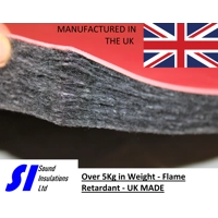 VBLam23 Laminate Boat Sound Deadening Sound Proofing Insulation 5.4Kg 1m x 2m 23mm Thick