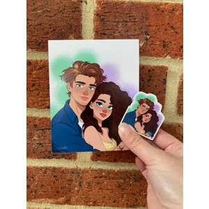 Found And Flirty Art Pack & Sticker Set Found And Flirty Art Pack & Sticker Set