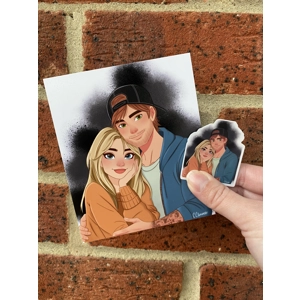 Stripped Art Pack & Sticker Set