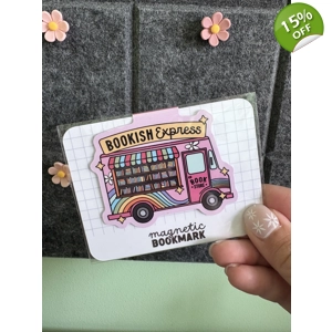 Bookish Magnetic Bookmarks
