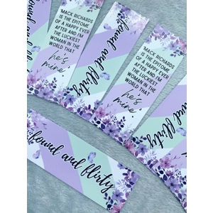 Found And Flirty Card Bookmark