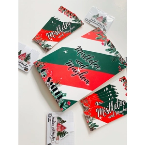Signed Mistletoe And Mayhem Paperback