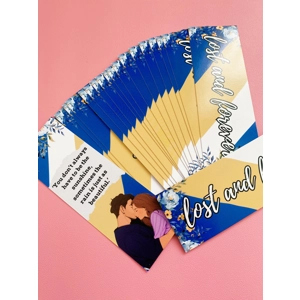 Lost And Forever Card Bookmark