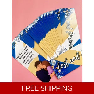 COLLECTION AT SIGNING Lost And Forever Card Bookmark