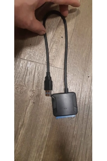 External SSD/HDD adapter, add an extra harddrive to your PC via your computers..