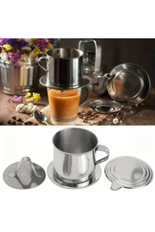 Stainless Steel Vietnamese Style Coffee maker, perfect gift for Baristas or th..