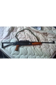 .22 Caliber 495' per second full rifle steel & wood single shot bolt action re..
