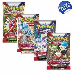 1x SCARLET & VIOLET BASE Booster Pack