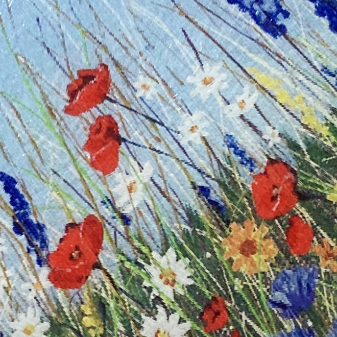 Additional Image for Chopping Board/Trivet Poppy Meadow Design