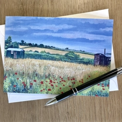 Card- Shepherds huts