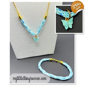 Butterfly Pendant & Necklace..
