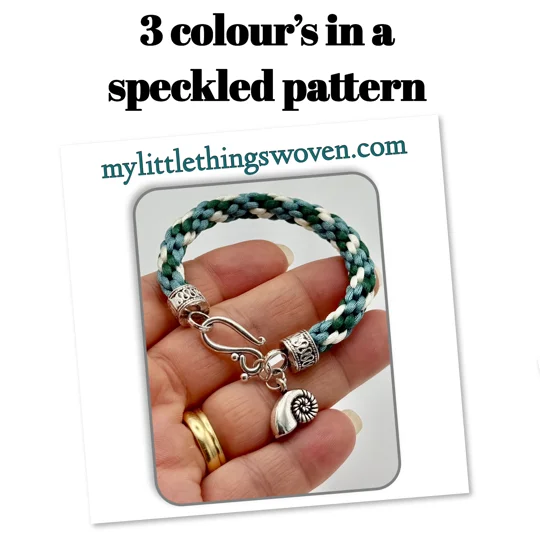 Made to order Kumihimo Bracelets, Any Size, Silver/Gold, Gift Wrapped.