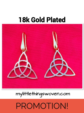 Gold Celtic Trinity Kno..