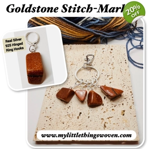 Goldstone Gemstone Knitting ..
