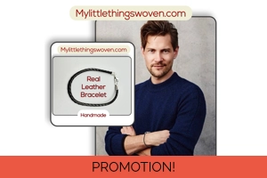 Men's Black Real Leathe..