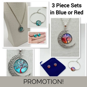 Glass Cabochon Tree of ..