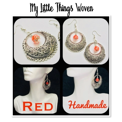 Large Hoop Silver Fashion Boho Dangle Earrings Large Hoop Silver Fashion Boho Dangle Earrings