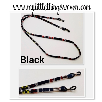 Ethnic Patterned Lanyards for Glasses, Keys, Sunglasses, In a Choice of Colours