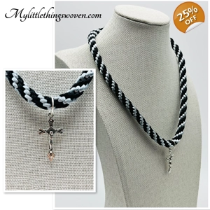 Cross Pendant And Neckl..