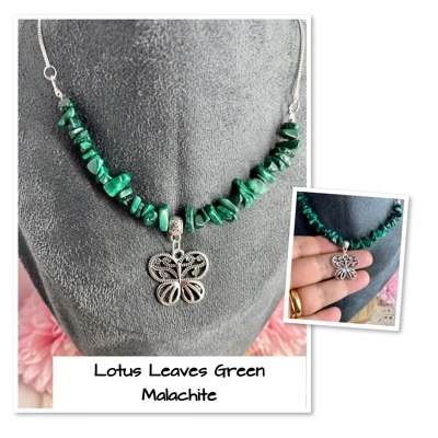 Assorted Gemstones Chipped Quartz Necklaces & Choice of Pendants, Silver,new Assorted Gemstones Chipped Quartz Necklaces & Choice of Pendants, Silver,new