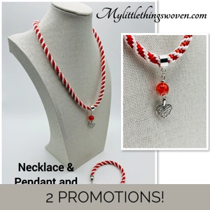 Red And White Spiral Br..