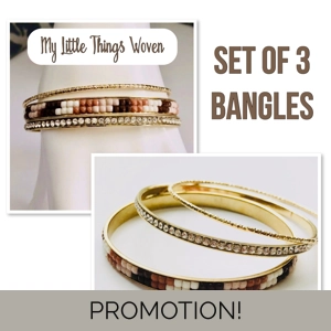 Gold & Brown Metal Sparkly B..