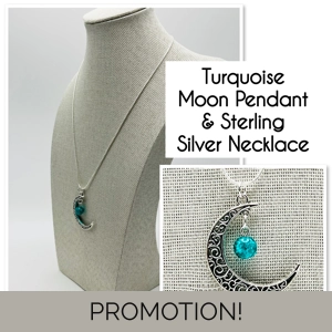 Blue Moon Pendant And Neckla..