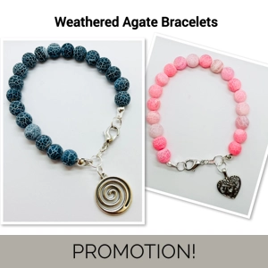 Weathered Agate semi preciou..