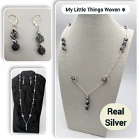 Silver 925 Planet-theme Jewellery Set,..
