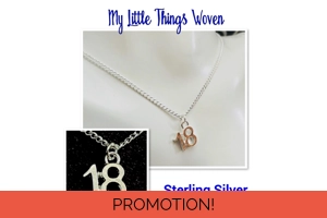 Sterling Silver Number 18 Ne..