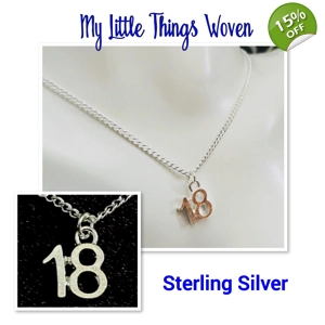 Sterling Silver Number ..
