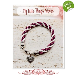 Pink Multicoloured Silk Brai..