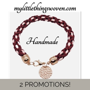 Red Kumihimo Braided Bracele..