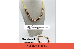 Gold Two-Toned Brown And Cre..