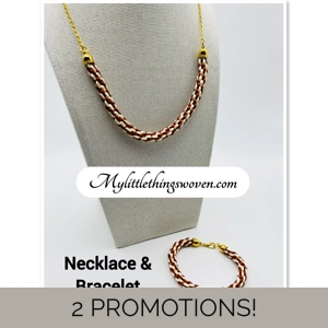 Gold Two-Toned Brown And Cre..