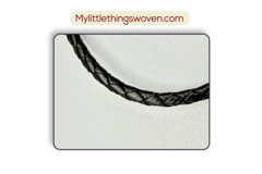 Men's Black Real Leather Braided Cord Bracelets, Silver Plated