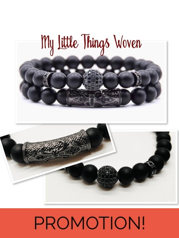 Men's Pave CZ Black 8mm..