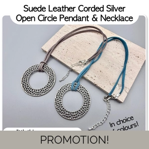 Silver Open Circle Pendant/N..