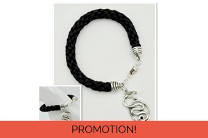 Black Snake Charm Brace..