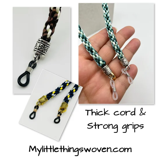 Lanyards 30" Long Kumihimo Cord