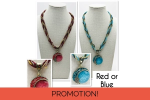 Moon Pendant And Neckla..