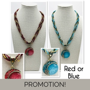 Moon Pendant And Neckla..