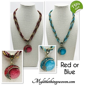 Moon Pendant And Neckla..