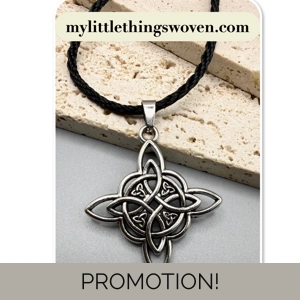 Witches Knot Pendant/Necklac..