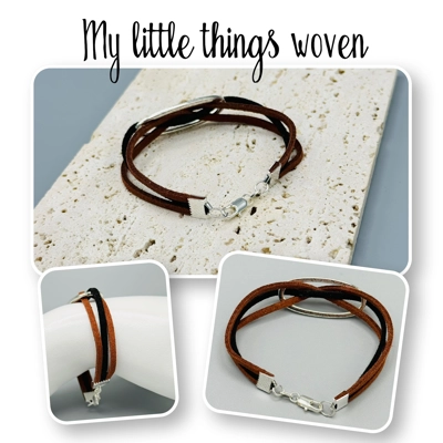 Real Leather Bracelets, Silver Plated, Choice of Colours, Handmade Real Leather Bracelets, Silver Plated, Choice of Colours, Handmade