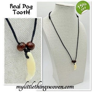 Men's Real Tooth Fang W..