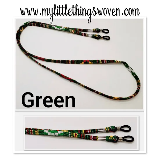 Ethnic Patterned Lanyards for Glasses, Keys, Sunglasses, In a Choice of Colours