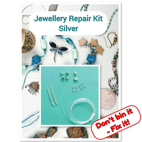 Necklaces and Bracelets Jewellery Repair Kit, Silver or Gold